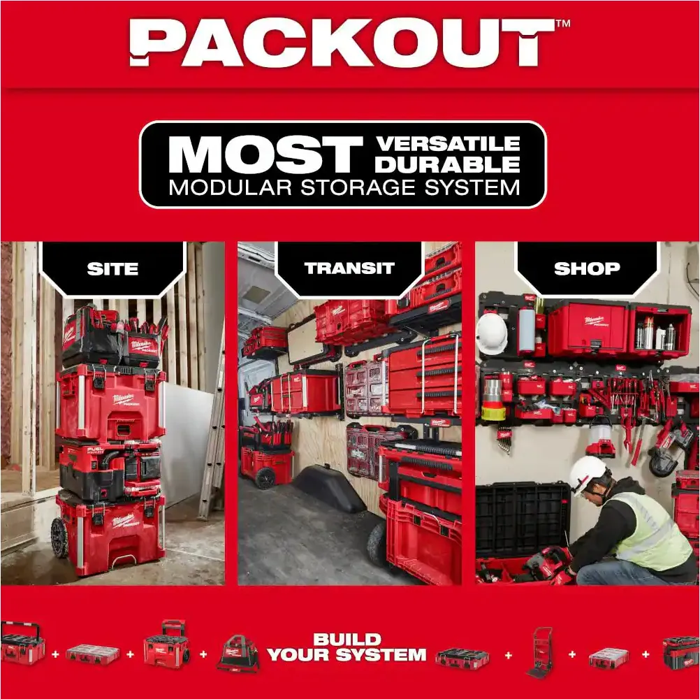 48-22-8338 Milwaukee PACKOUT M12 Battery Rack