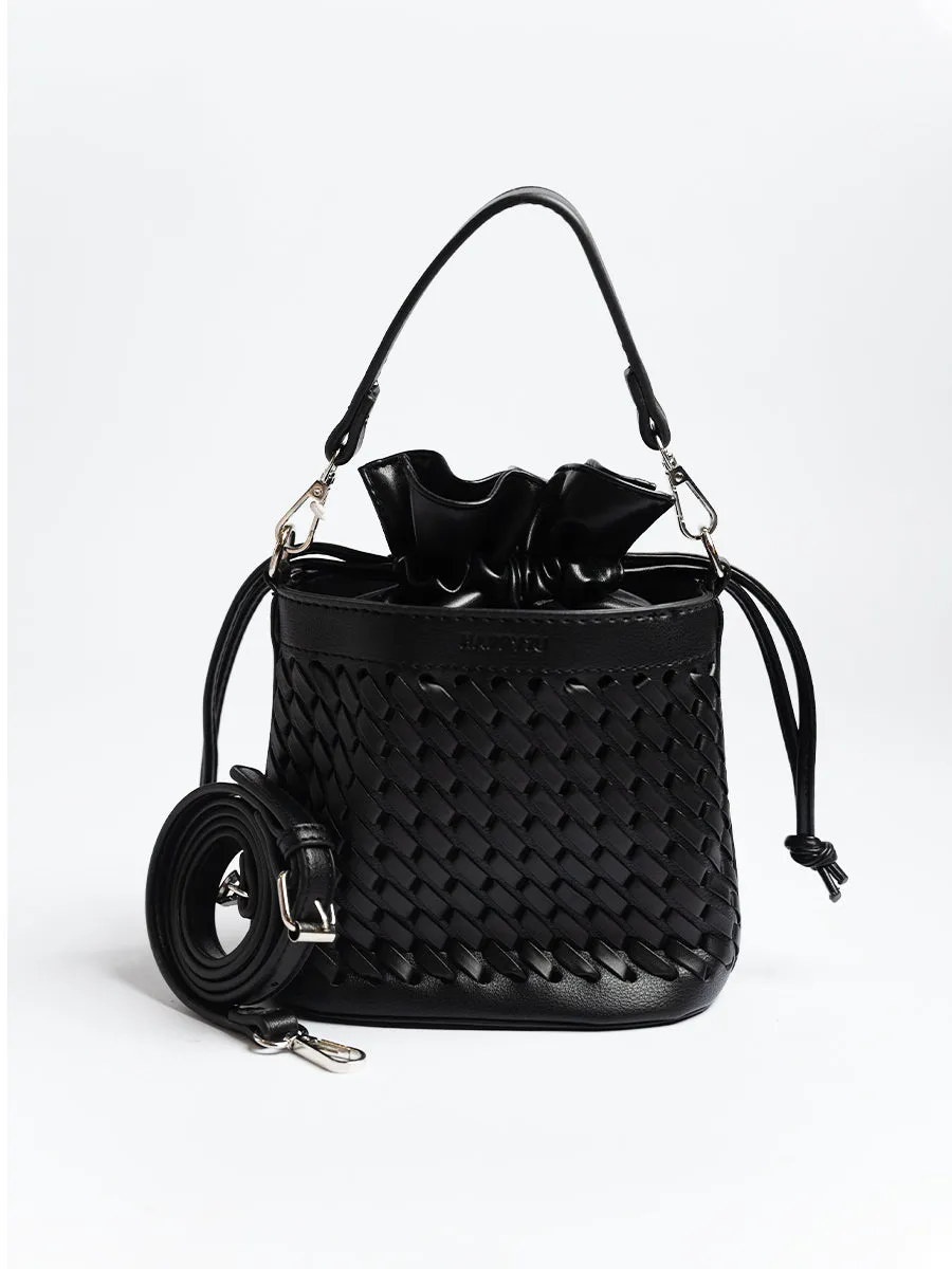 Ally Drawstring Bucket Bag