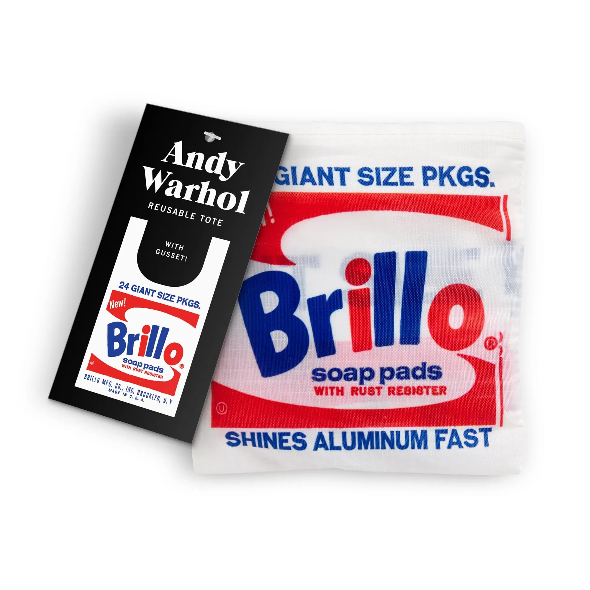 Andy Warhol Brillo Reusable Tote Bag