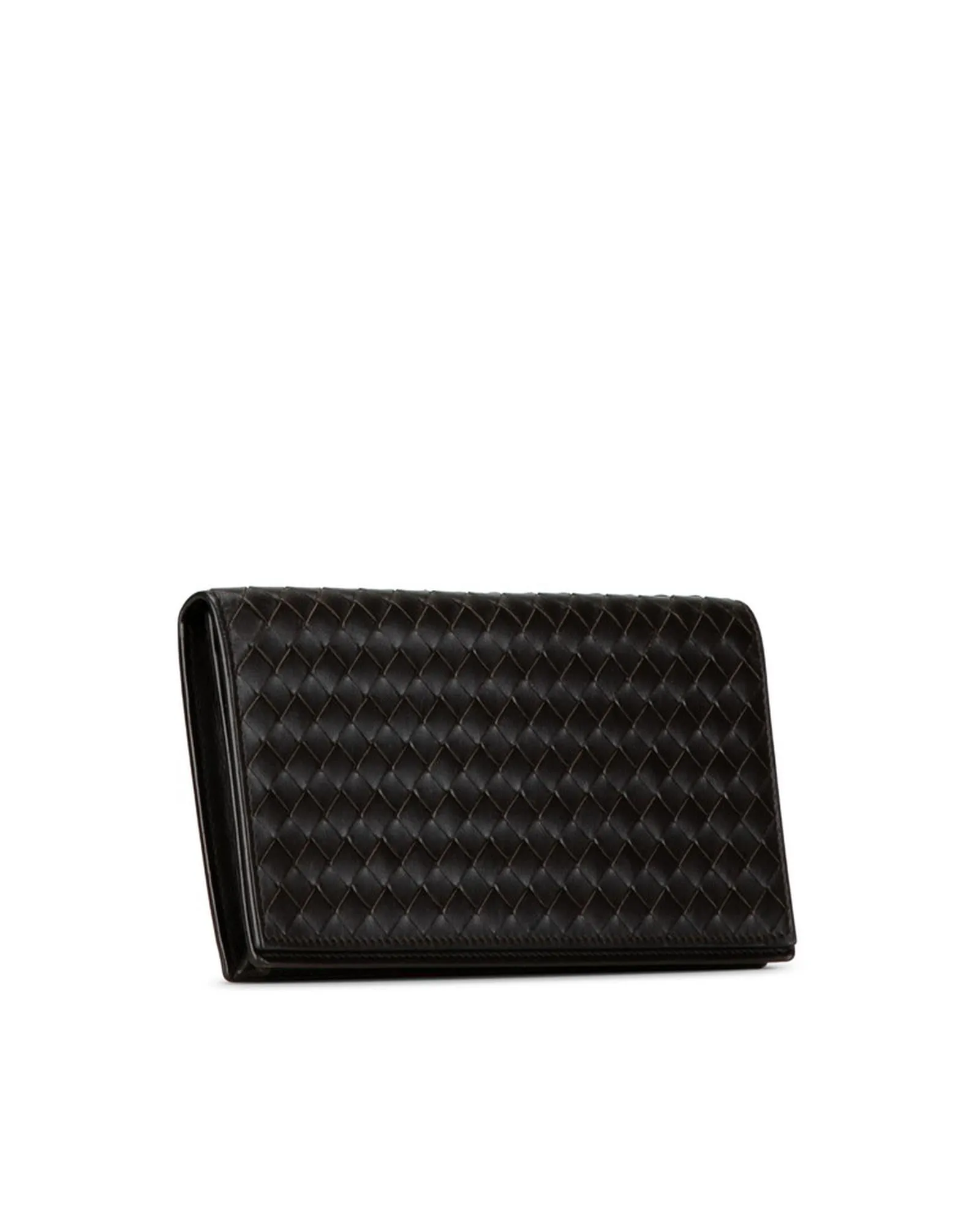 Authentic Bottega Veneta Leather Long Wallet in Very Good Condition