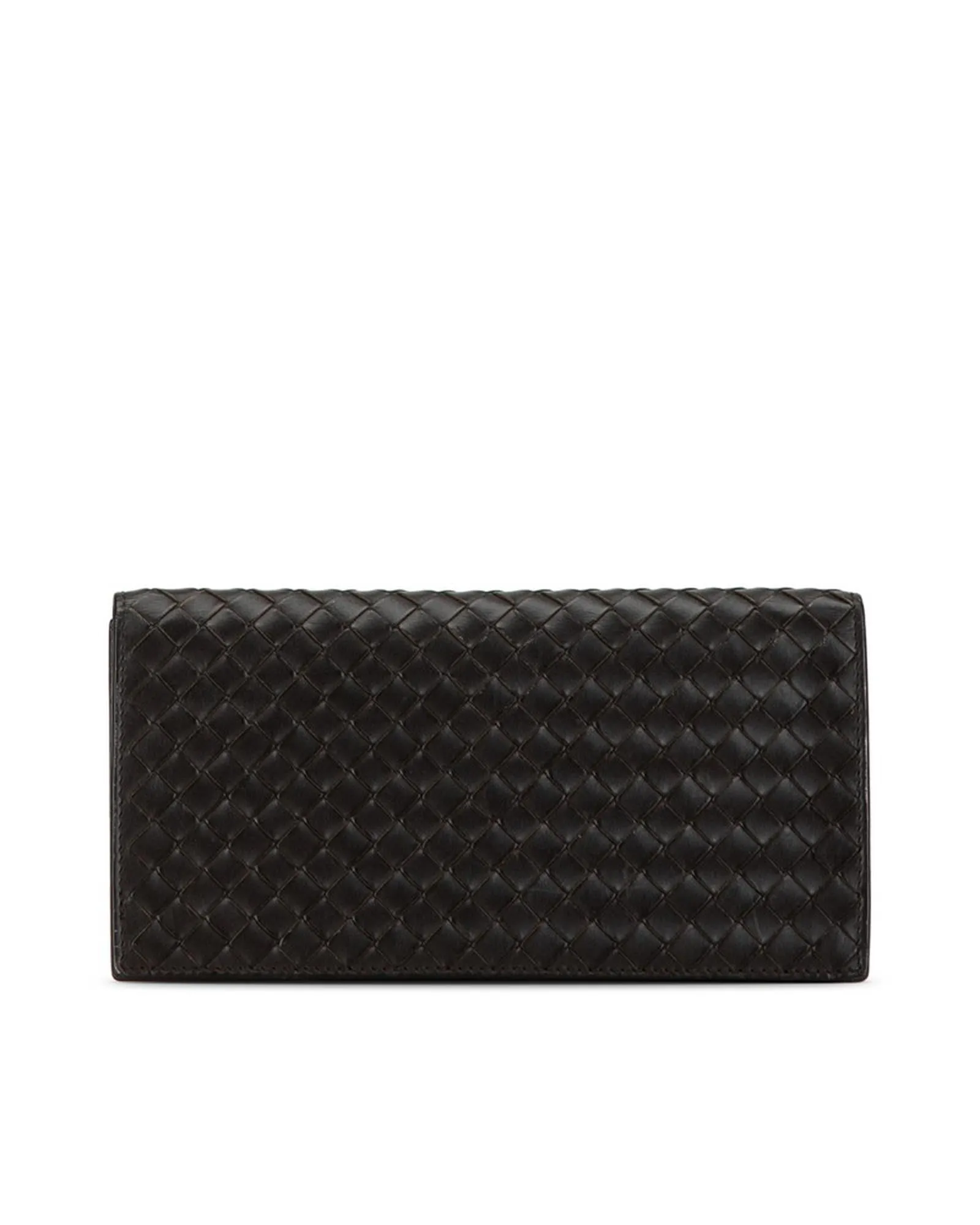 Authentic Bottega Veneta Leather Long Wallet in Very Good Condition