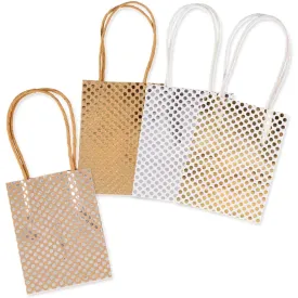 BAGSMINI METALLIC FOIL ASST4PK