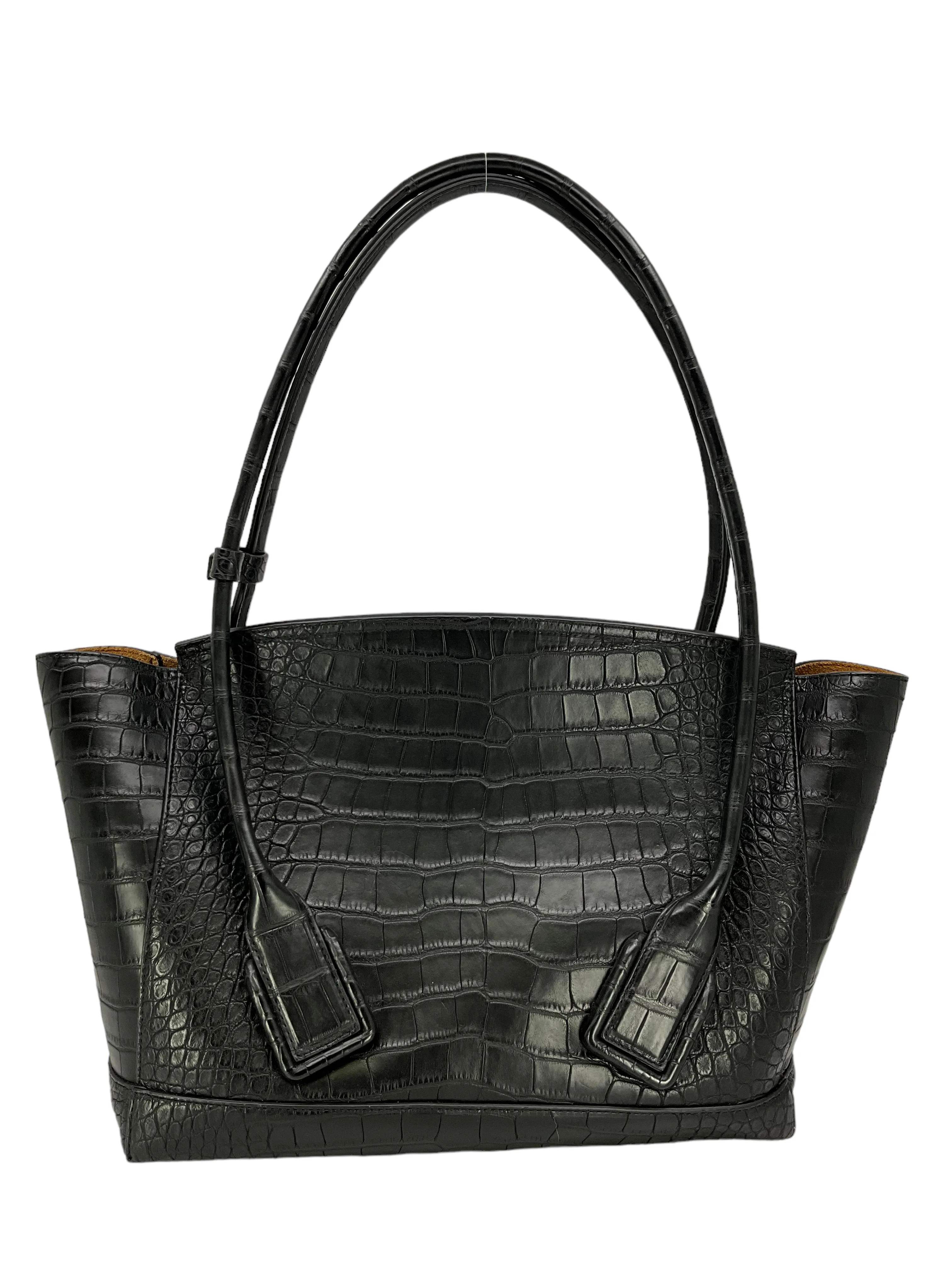 Bottega Veneta Arco Alligator Tote Bag NEW