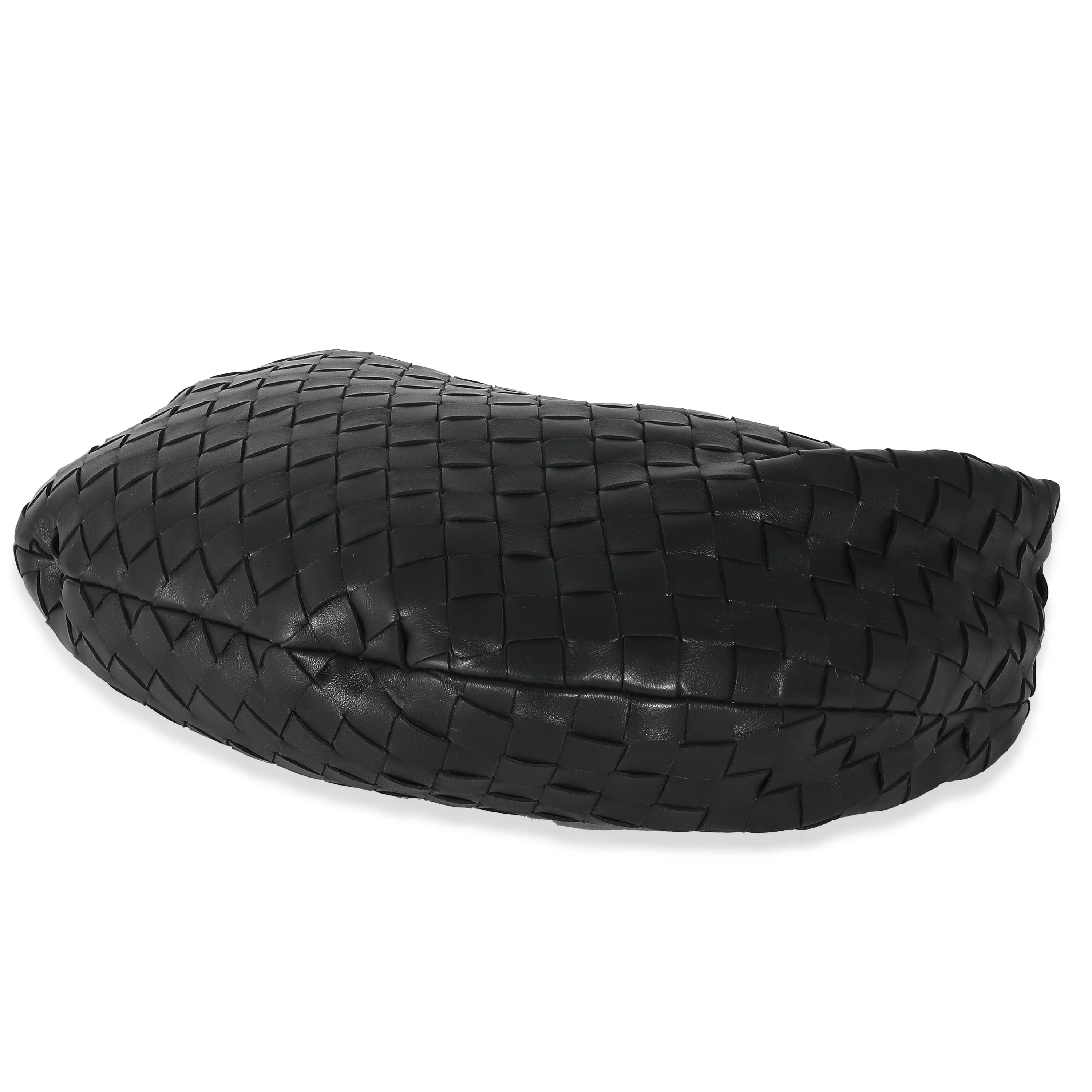 Bottega Veneta Black Intrecciato Lambskin Teen Jodie