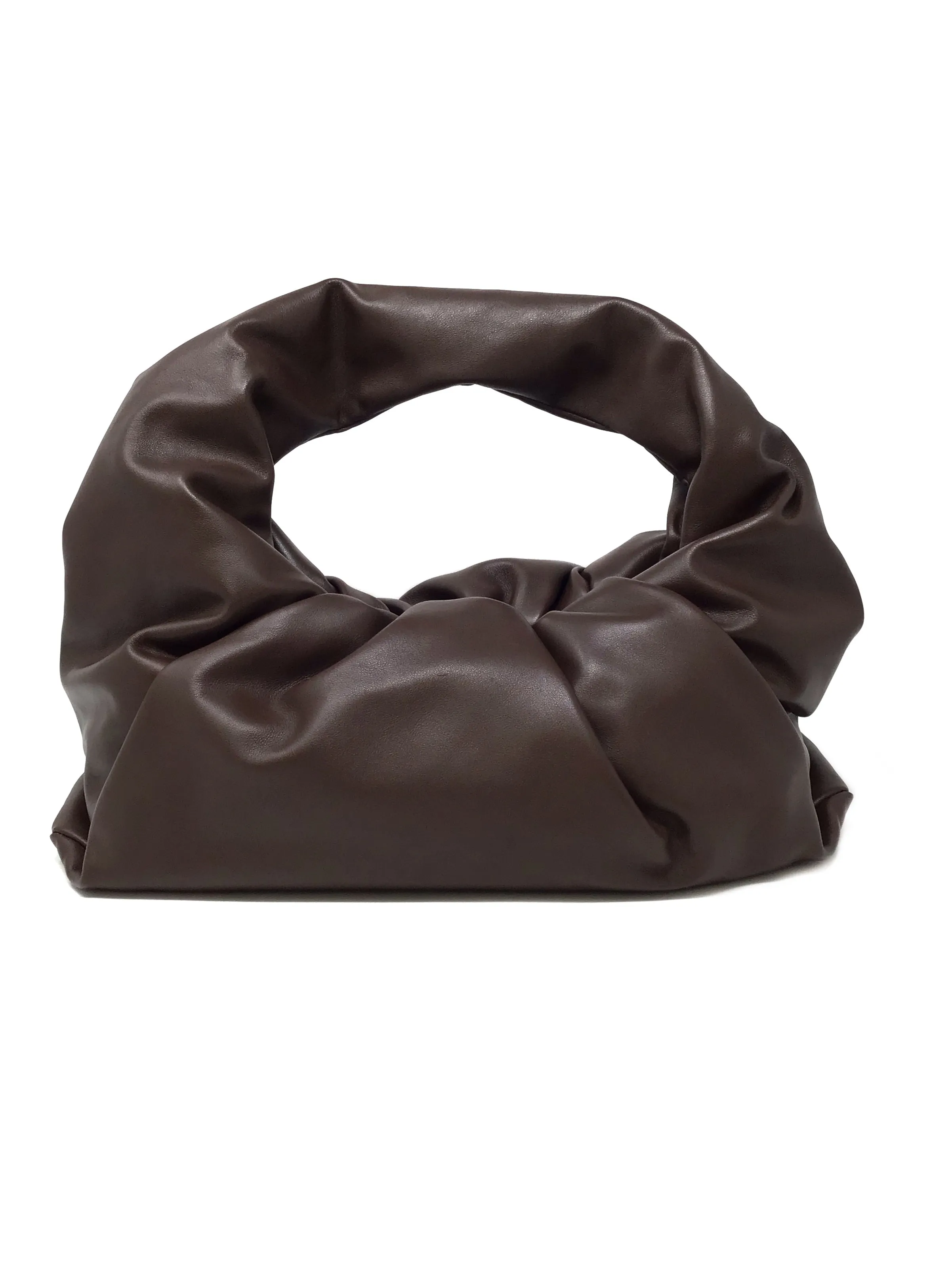 Bottega Veneta Brown SM Butter Napa Shoulder Hobo Bag