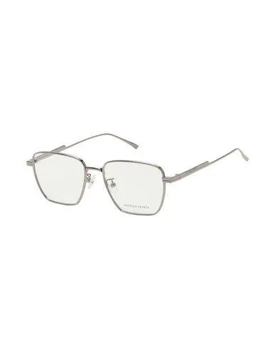 Bottega Veneta Man Eyeglass Silver 52 mm