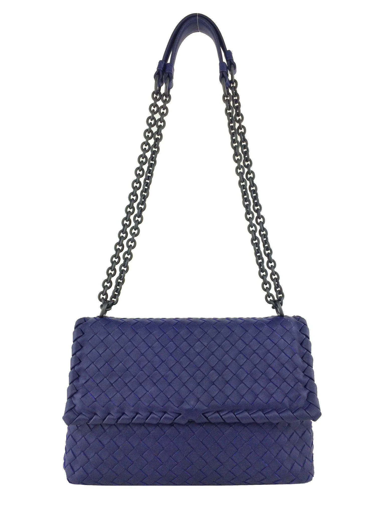 Bottega Veneta Small Olimpia Intrecciato Nappa Shoulder Bag