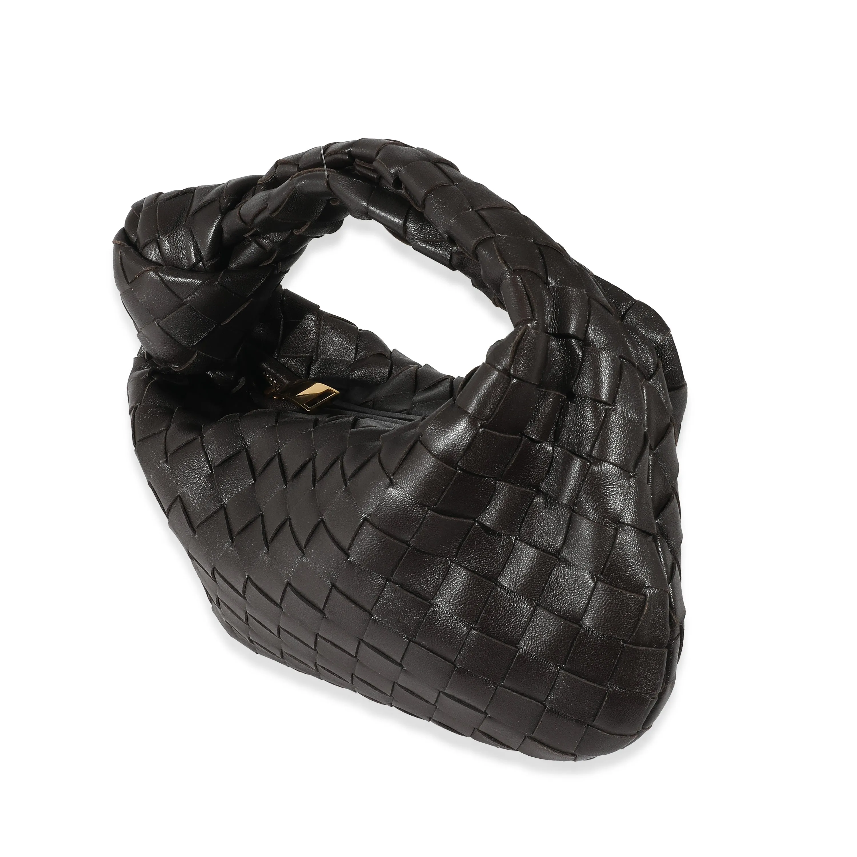 Bottega Veneta Fondant Lambskin Intrecciato Mini Jodie