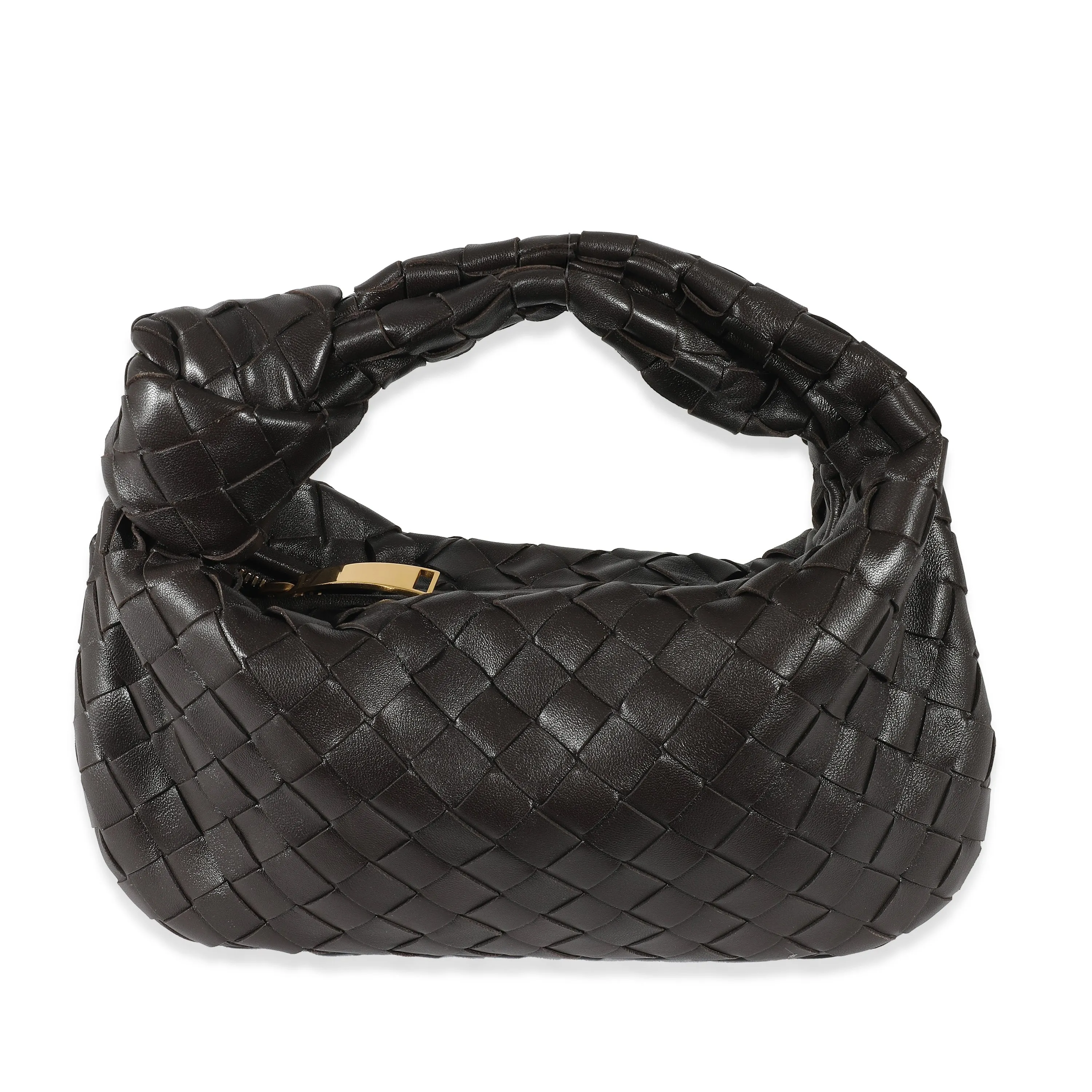 Bottega Veneta Fondant Lambskin Intrecciato Mini Jodie