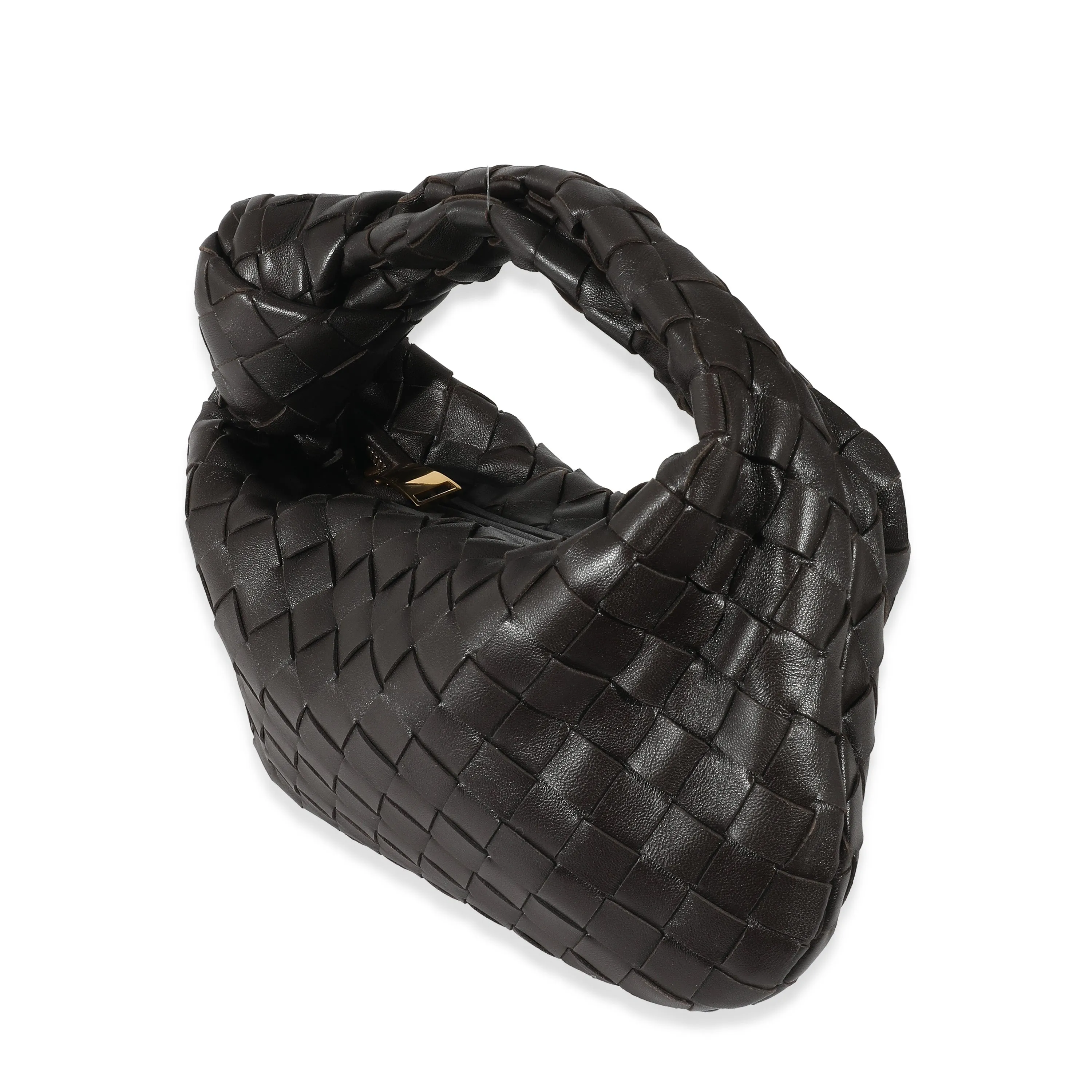 Bottega Veneta Fondant Lambskin Intrecciato Mini Jodie