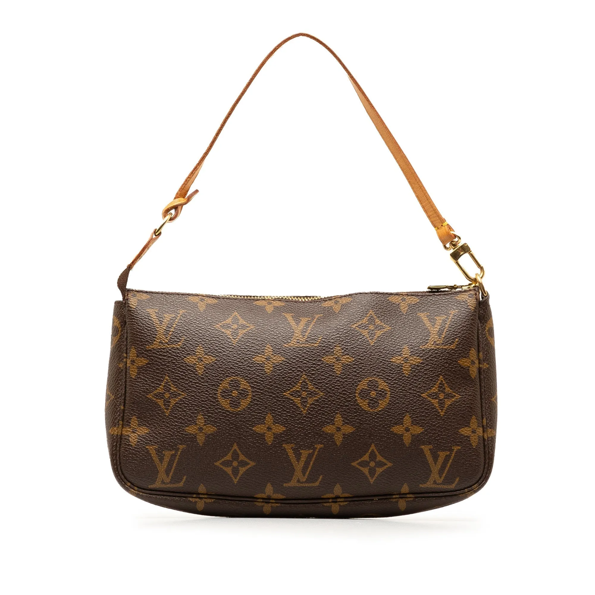 Brown Louis Vuitton Monogram Pochette Accessoires Shoulder Bag