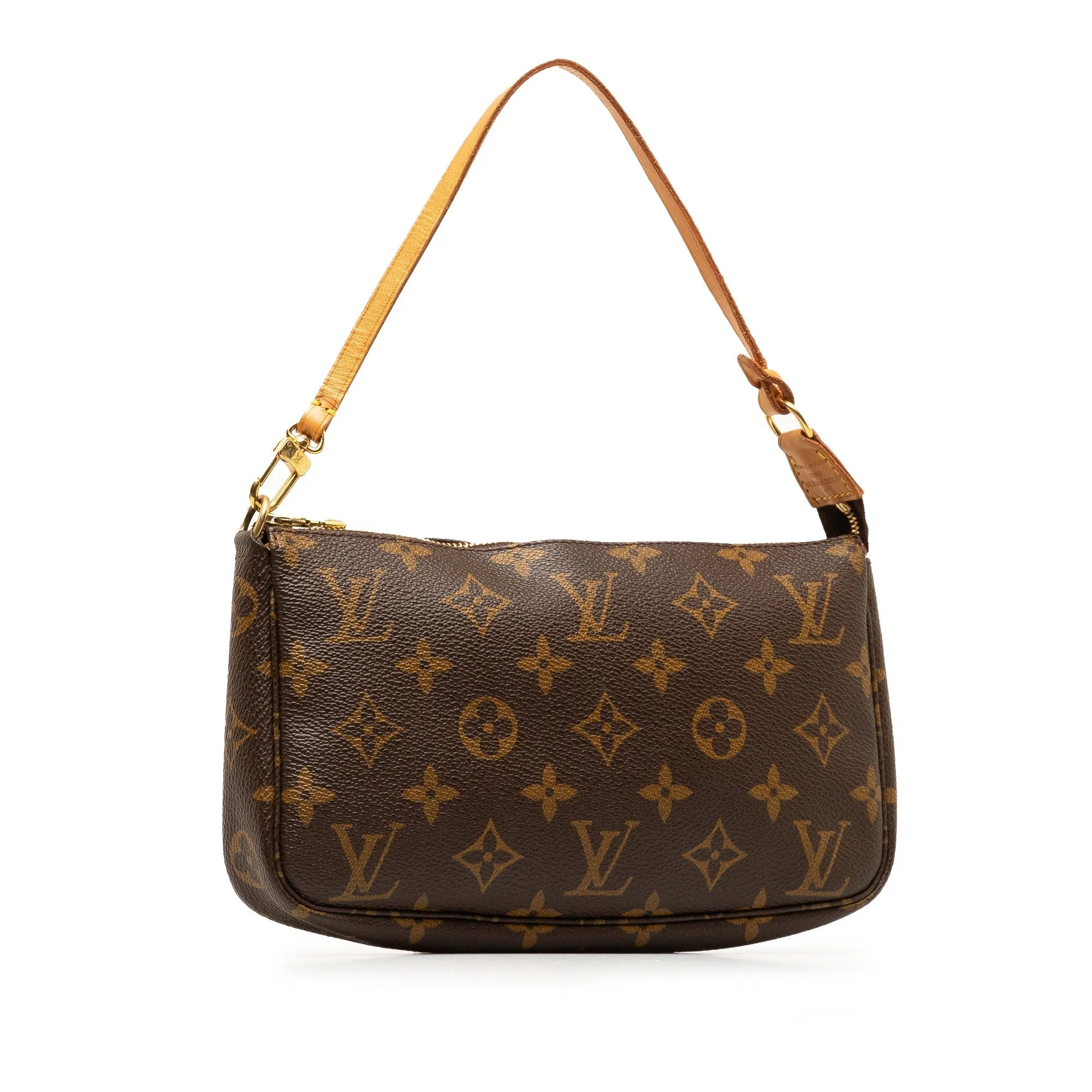 Brown Louis Vuitton Monogram Pochette Accessoires Shoulder Bag