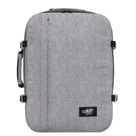 CabinZero Classic 44L Lightweight Carry On Backpack - Ice Grey