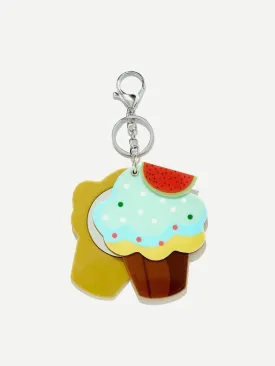 Cake Shaped Keychain