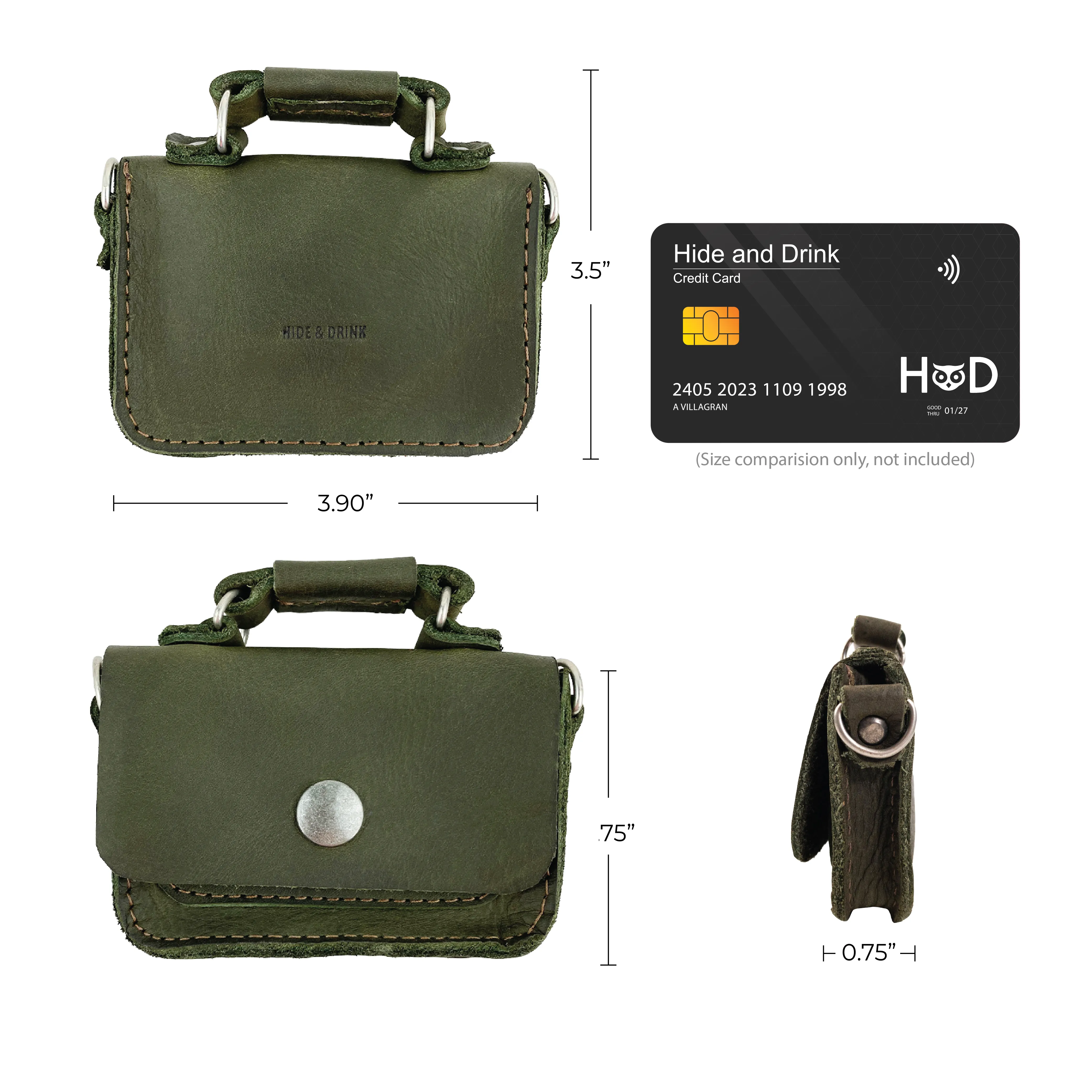 Card Holder Briefcase Style