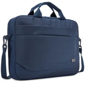 Case Logic | Fits Up To Size 14 " | Advantage | Messenger - Briefcase | Dark Blue | Shoulder Strap