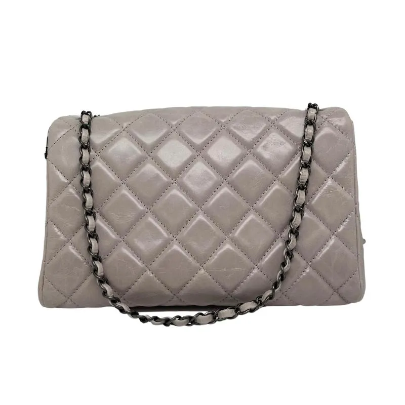 Chanel Classic Grey Jumbo Single Flap Bag