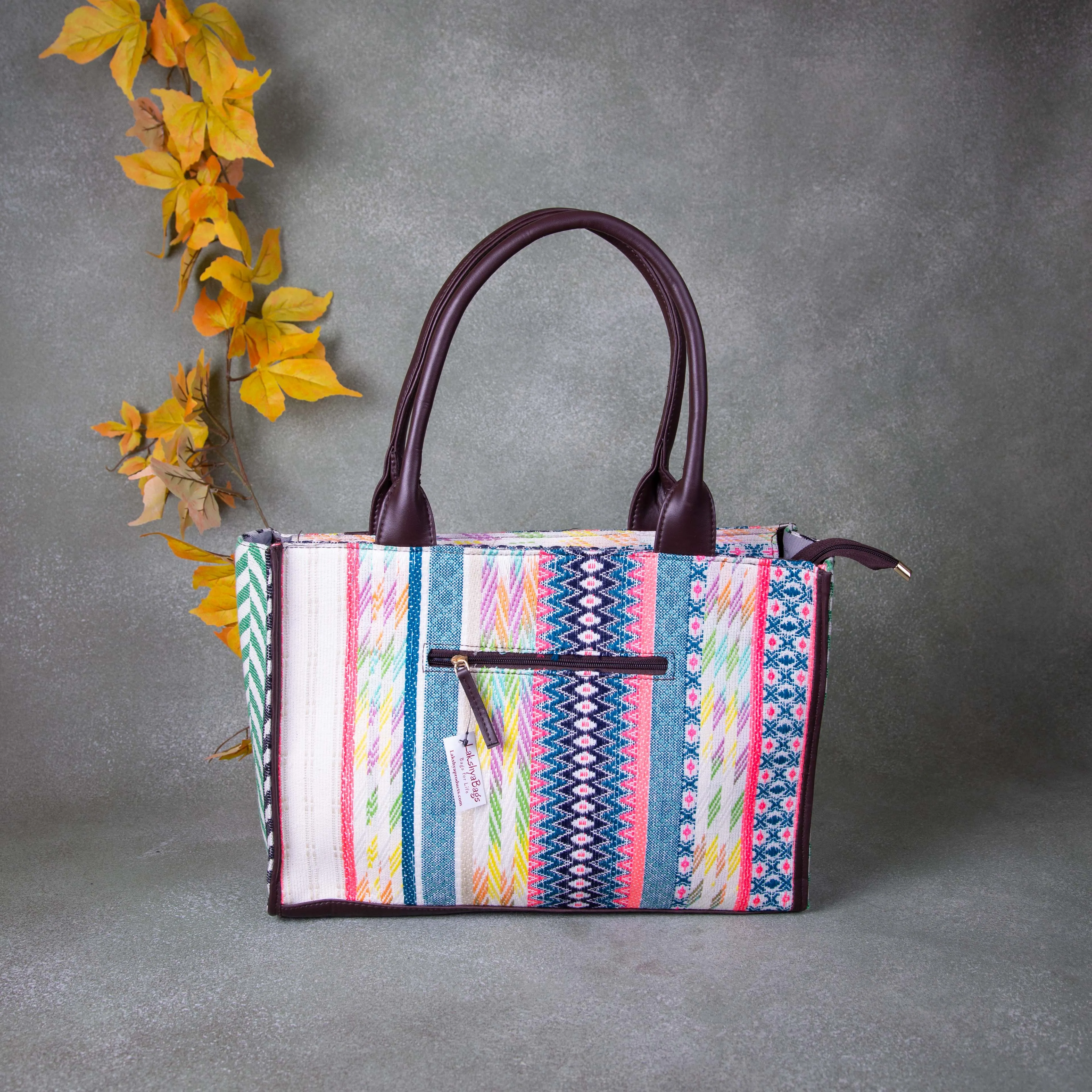 Chic Laptop Totes Multi-Colour