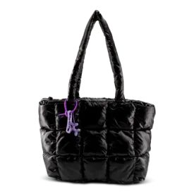 C.O.B by CULTURE OF BRAVE BIGTIME TOTE HANDBAG | BLACK