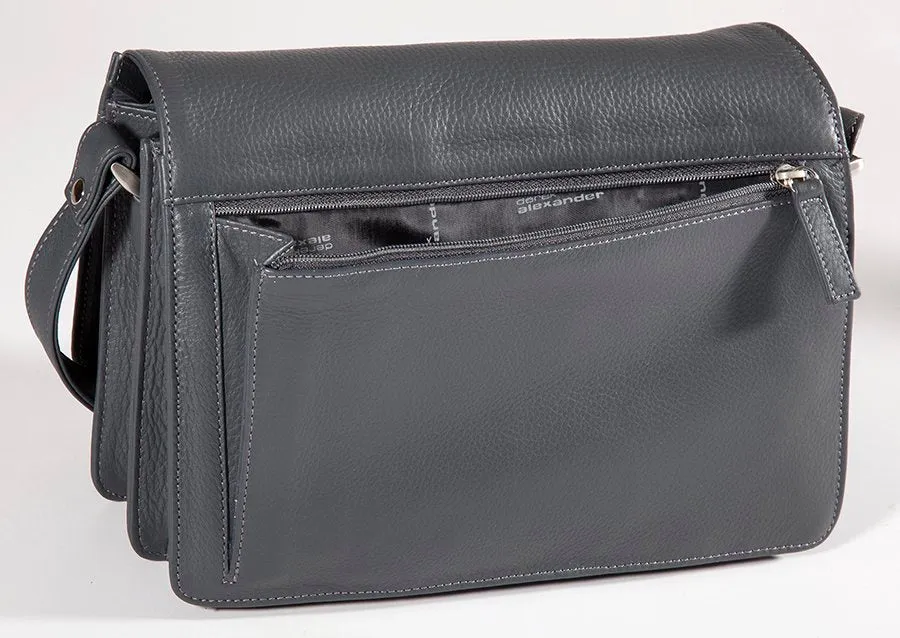 Derek Alexander Leather CENTRAL PARK- Classic Flap Organizer