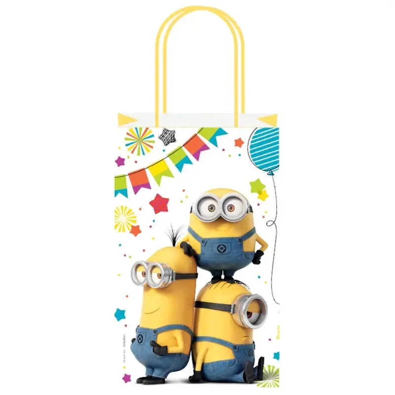 Despicable Me 3 Paper Party Bags - 8 Pkt