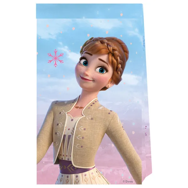 Disney Frozen 2 Wind And Spirit Paper Party Bags 4pk