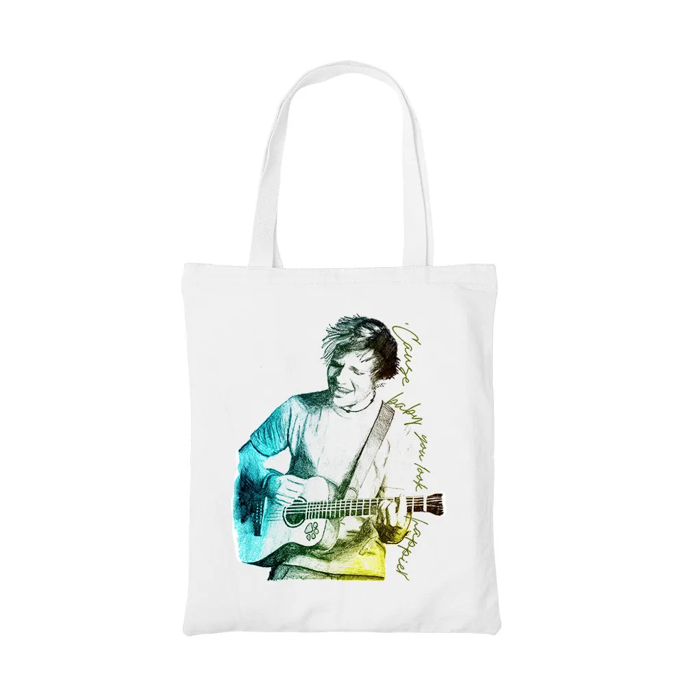 Ed Sheeran Tote Bag - Happier