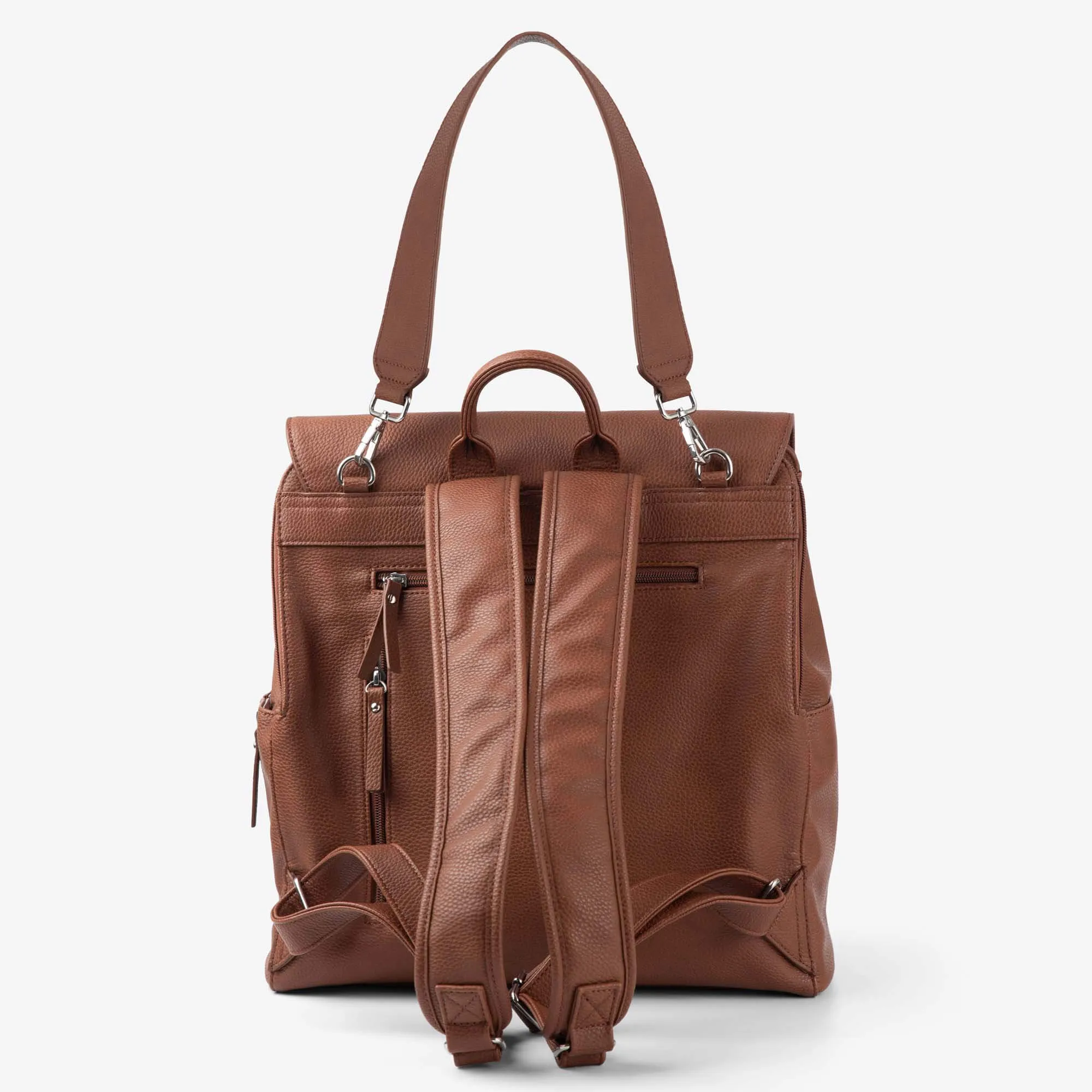 Emmy Backpack (Vegan) Pebbled Tan