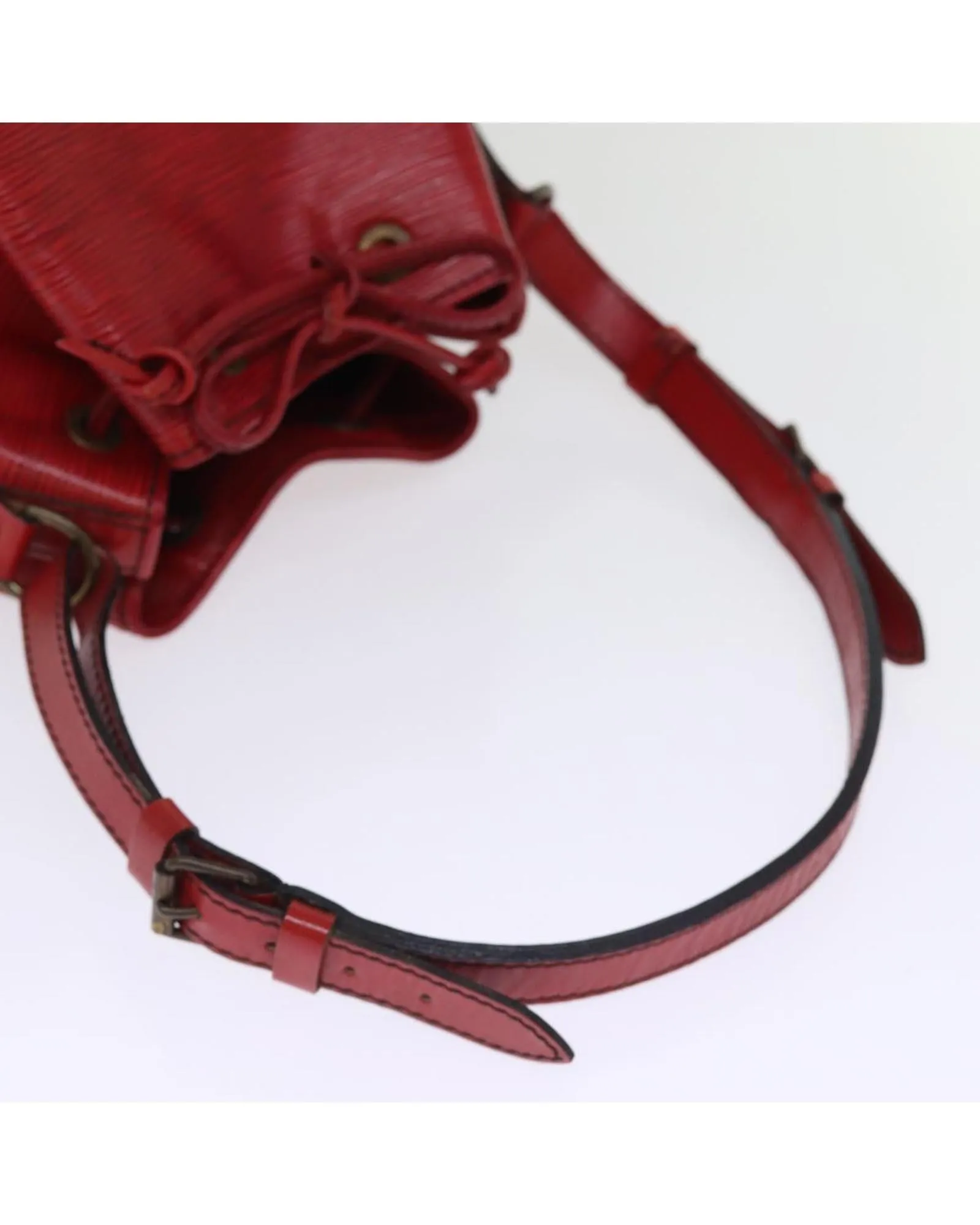 Epi Leather Noe Shoulder Bag with Adjustable Strap