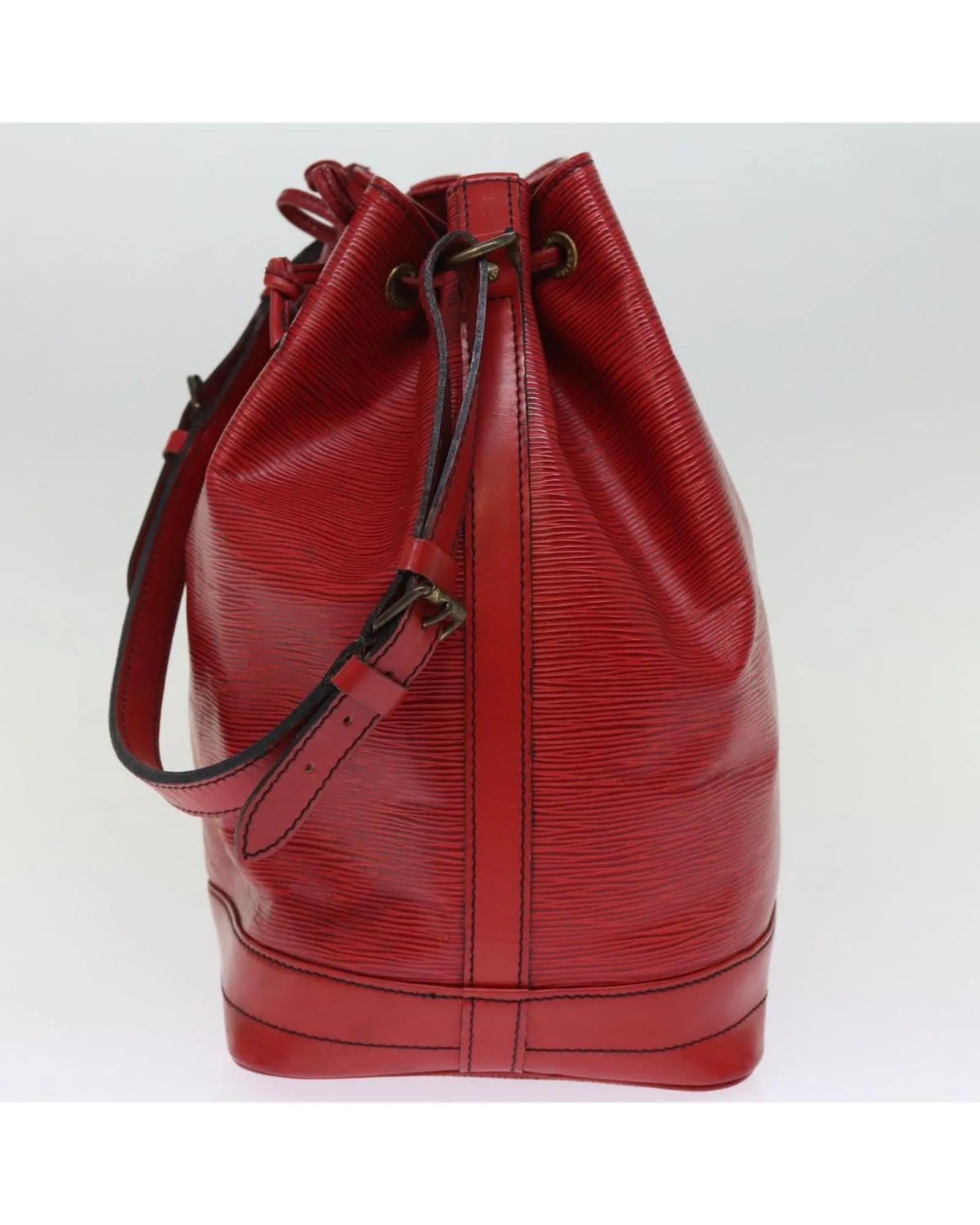 Epi Leather Noe Shoulder Bag with Adjustable Strap