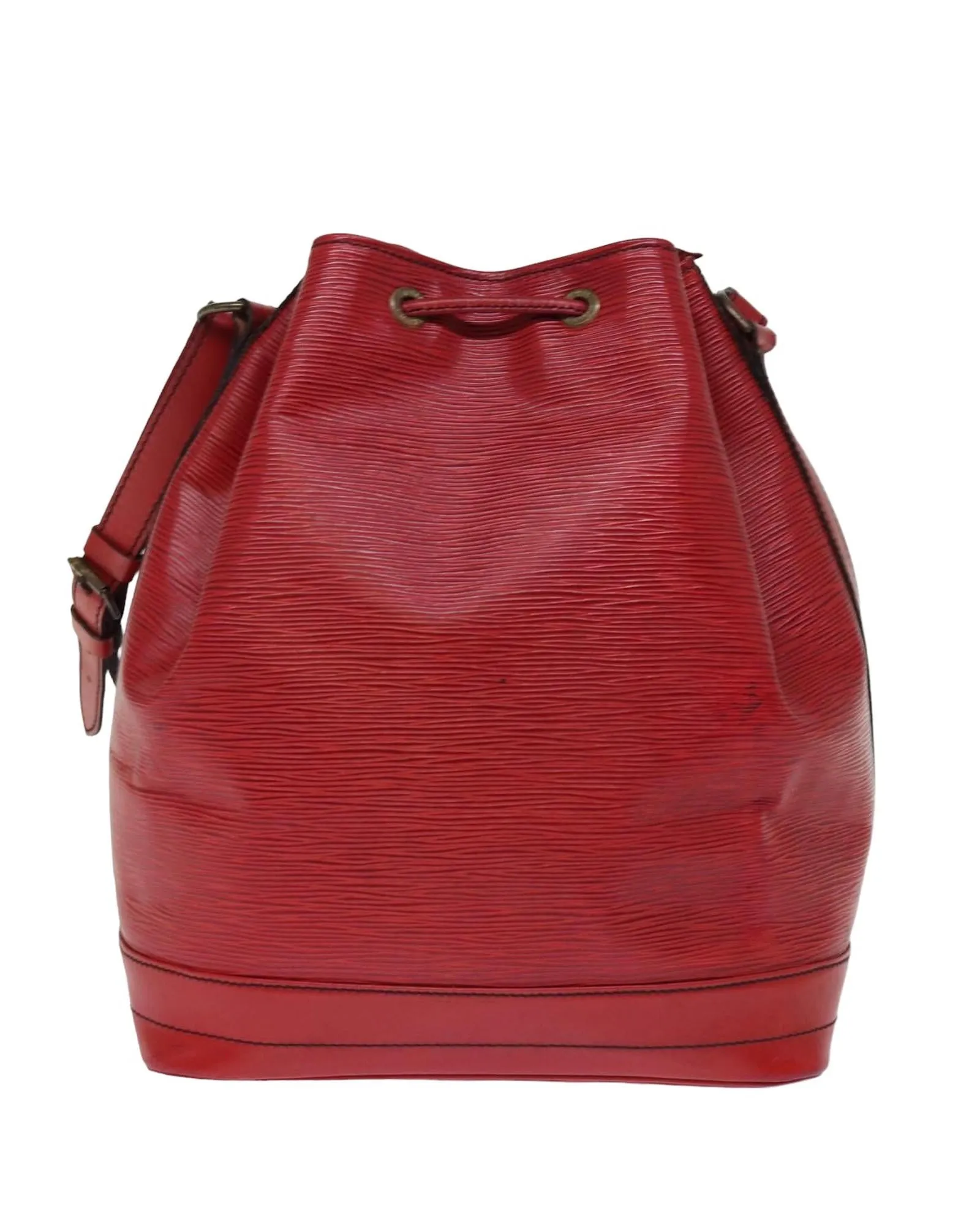 Epi Leather Noe Shoulder Bag with Adjustable Strap