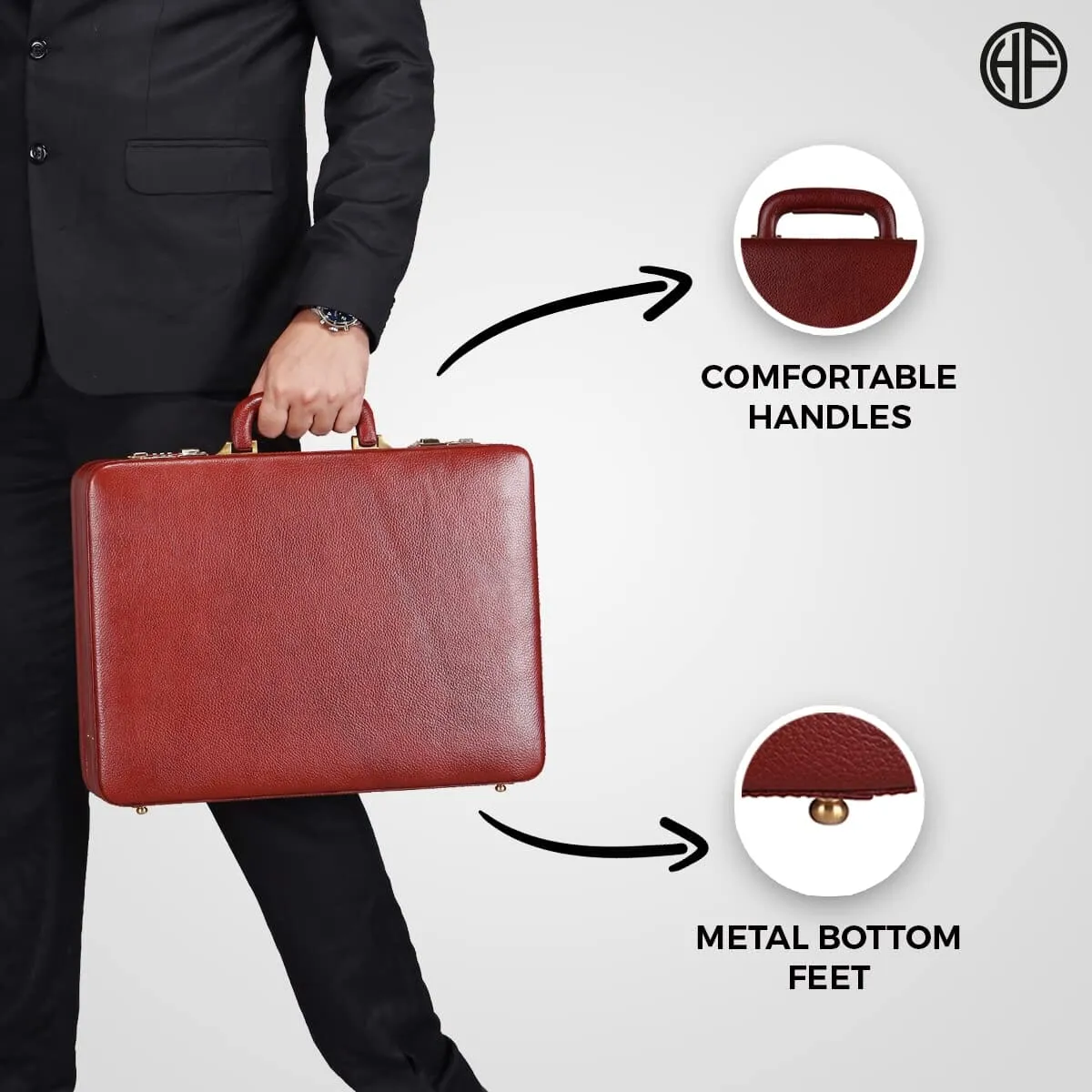 Expandable Office Suitcase Briefcase