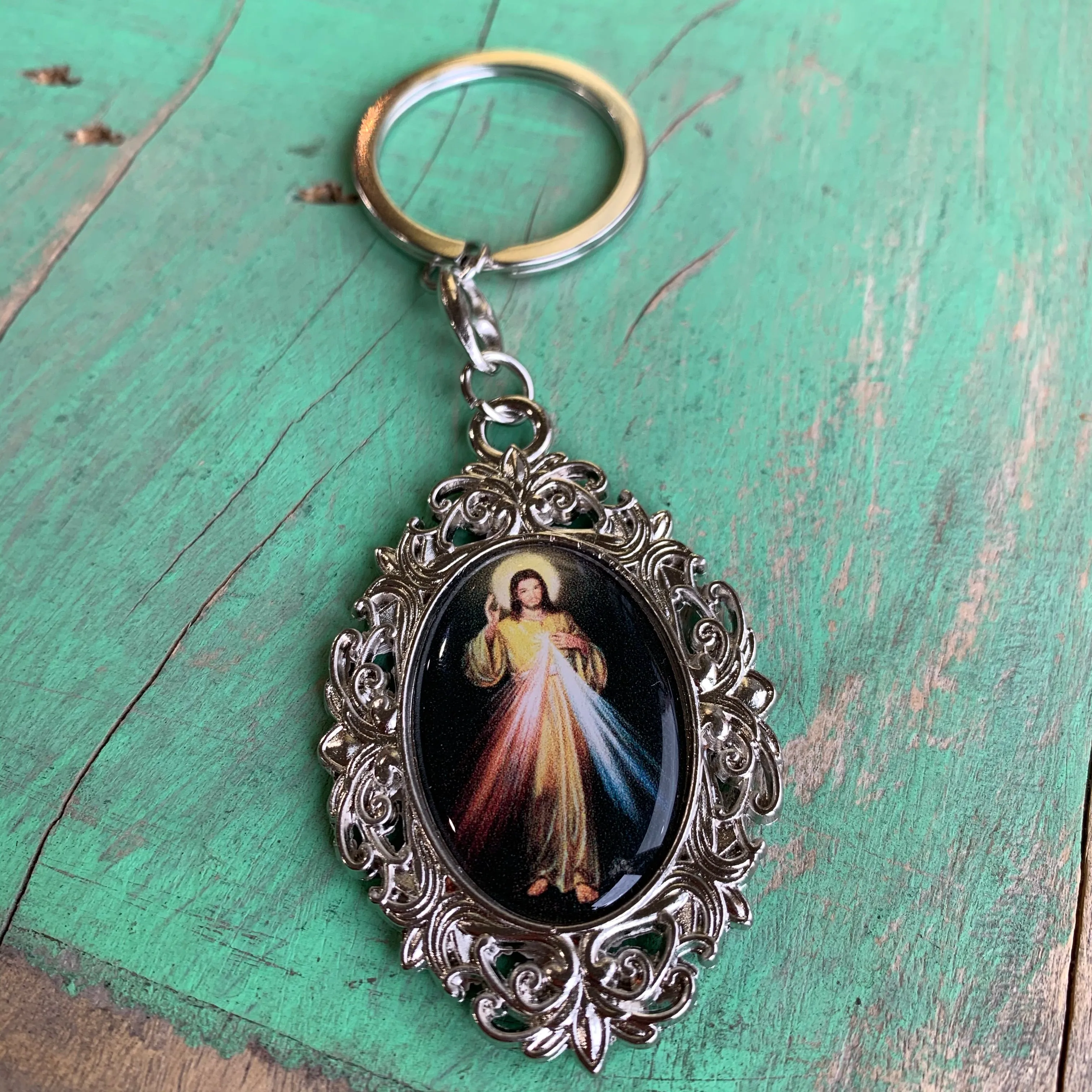 Fancy Saint Keychains