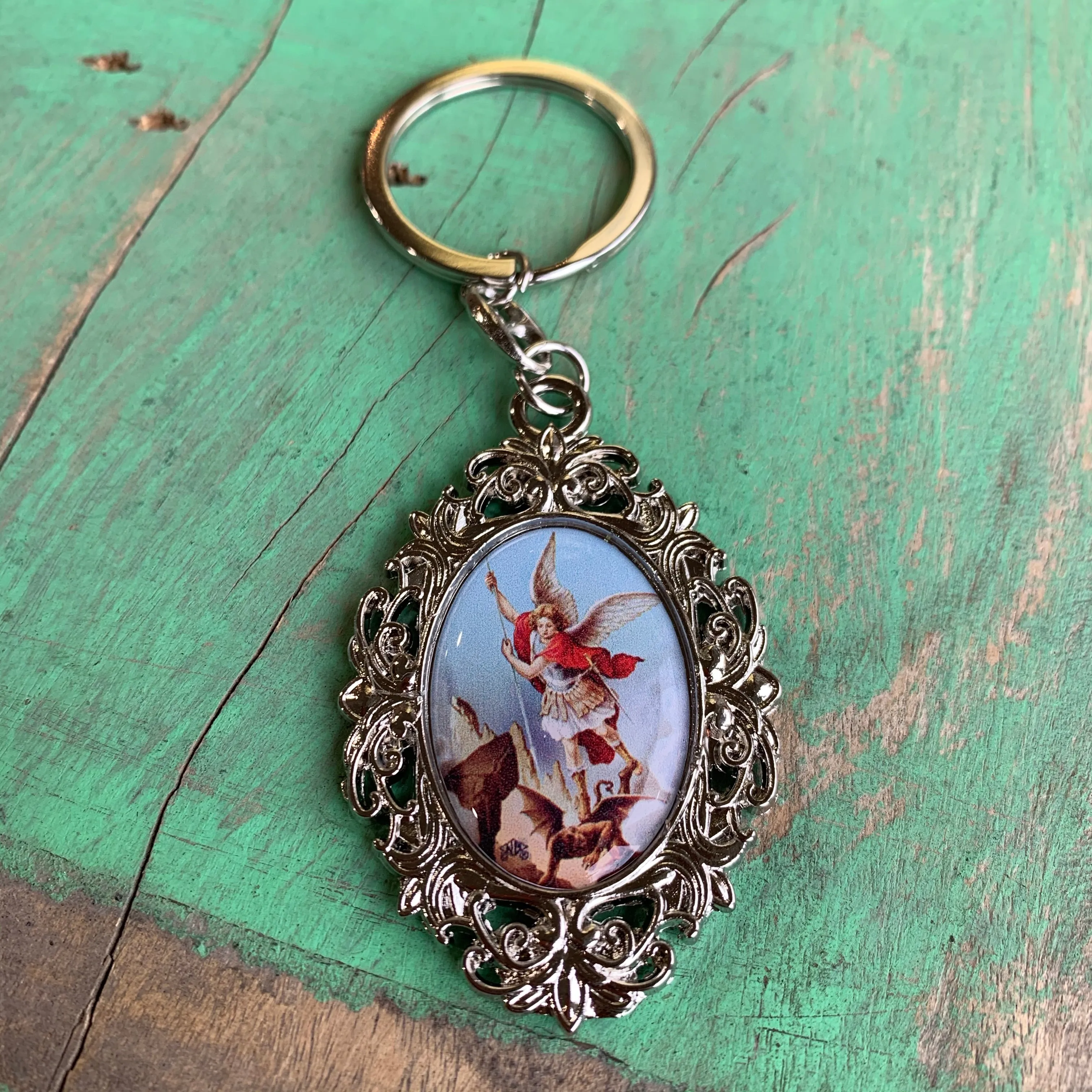 Fancy Saint Keychains