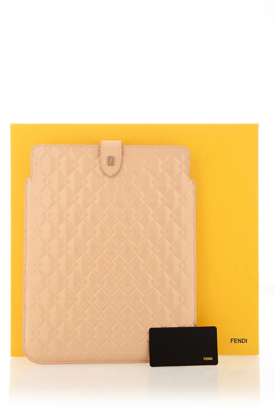 FENDI QUILTED Nude iPad® Case