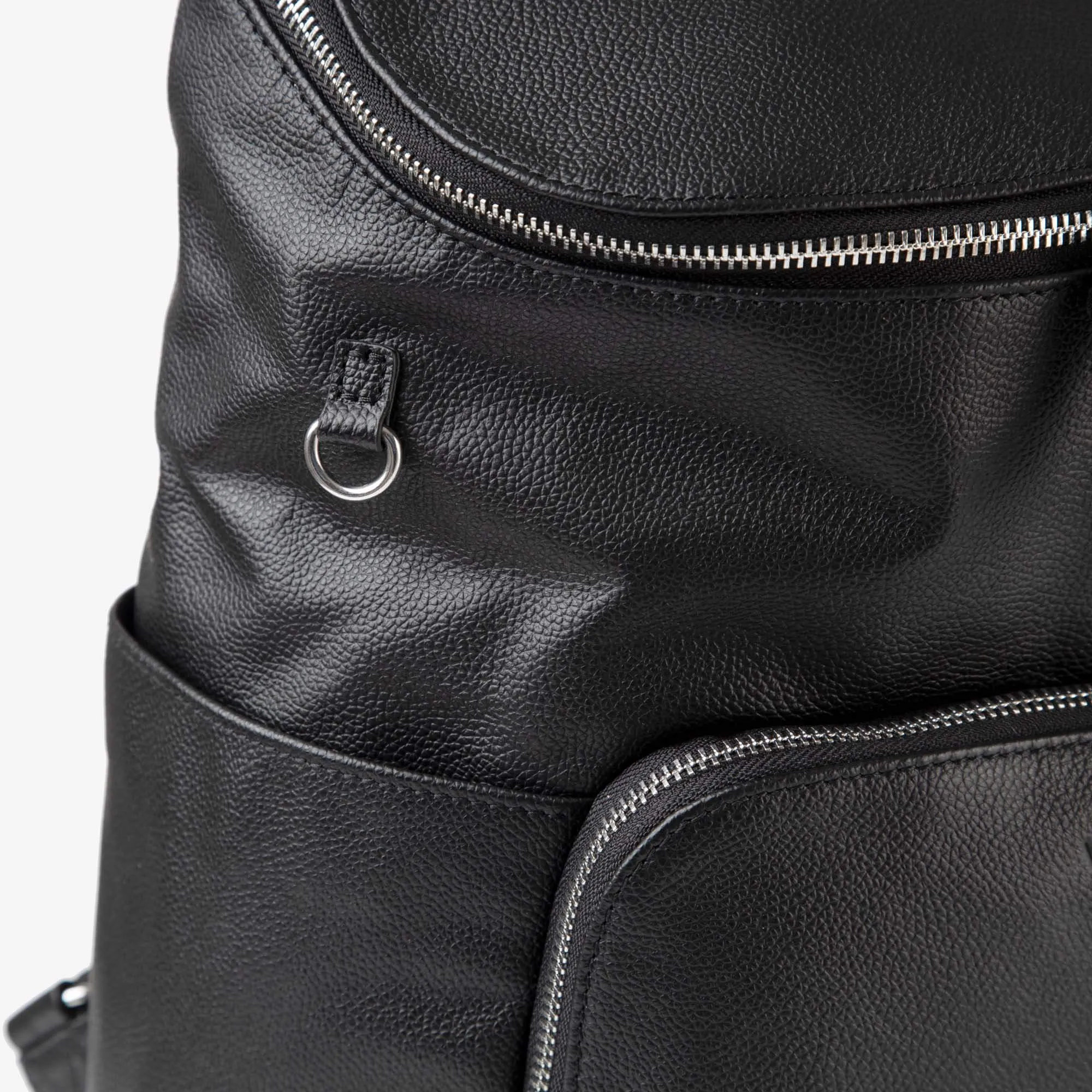 Frankie Everyday Backpack (Leather) Black