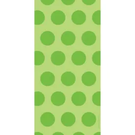 Fresh Lime Dots Cellophane Bags | 20 ct