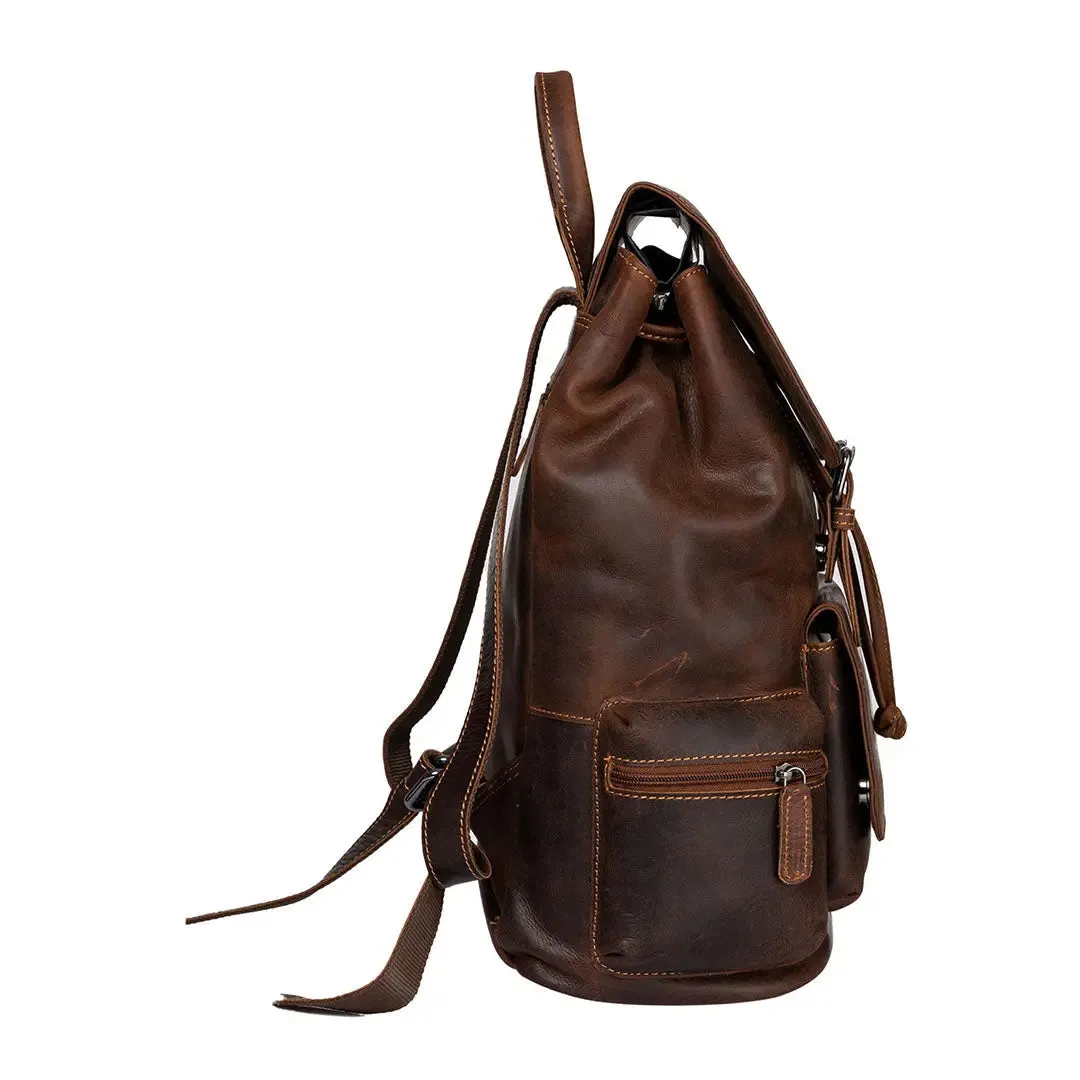 Greenwood Edmonton Leather Backpack