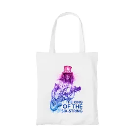 Guns N' Roses Tote Bag - The King Of Six Strings