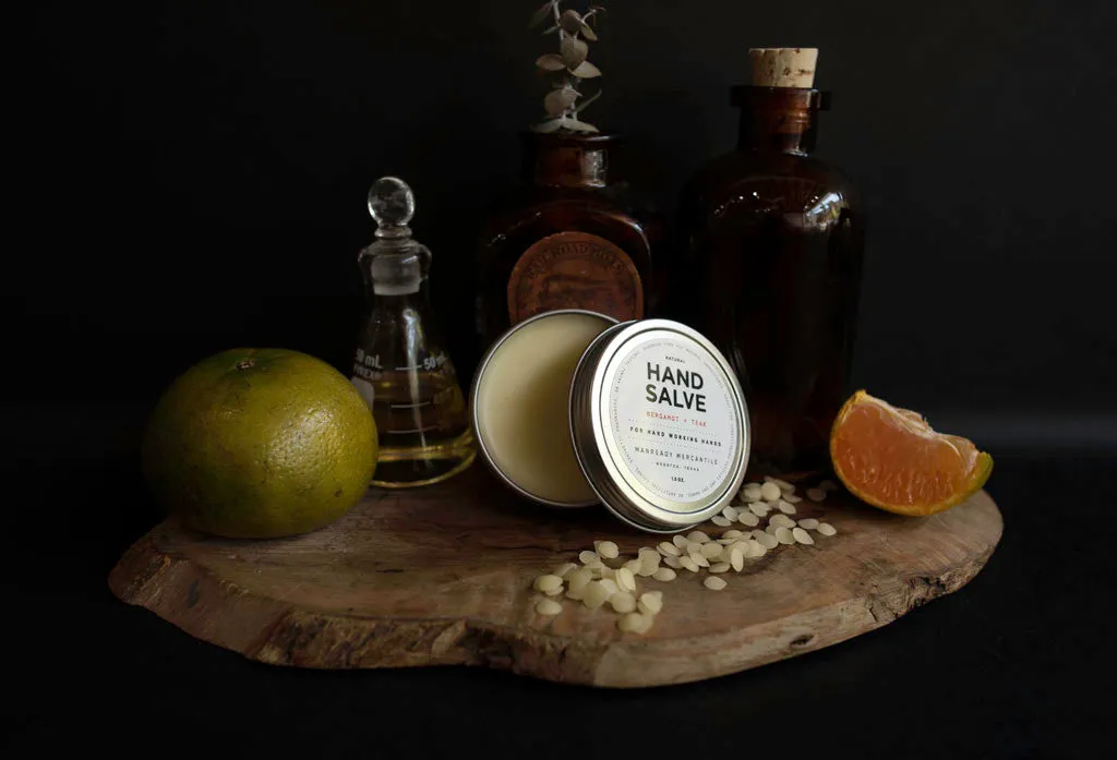 Hand Salve | Bergamot   Teak | Manready Mercantile