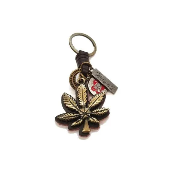 Hilo Hattie Metal Keychain