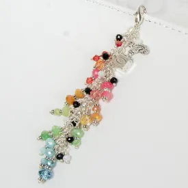 Inkwell Planner Charm with Crystal Dangle