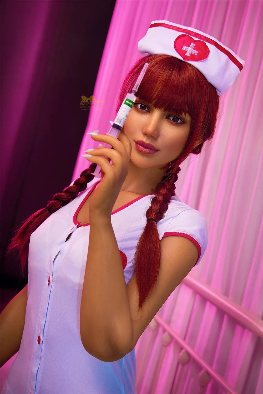 Irontechdoll 168cm Silicone Nurse Sex Doll S13 Celine