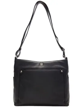 Joan Weisz Black Large 3 Pocket Sling black