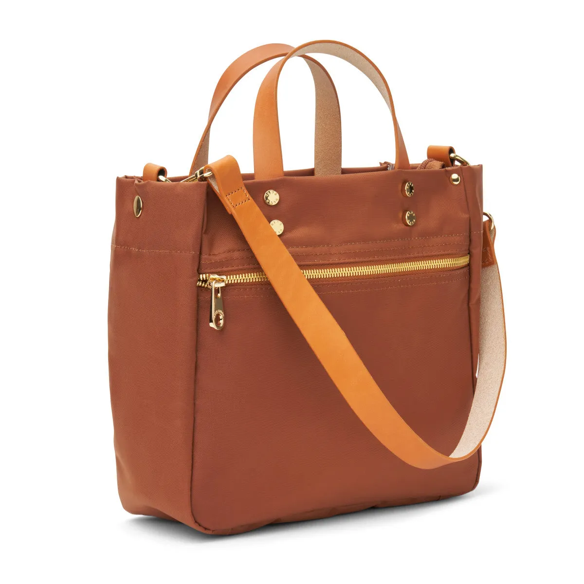 Joey Canvas Tote - Cognac (Ships in 1-2 Weeks)