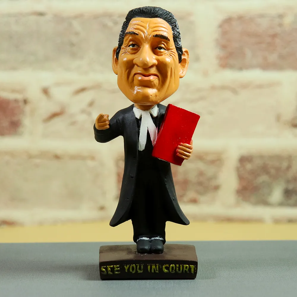 Lawyer Bobblehead Figurine