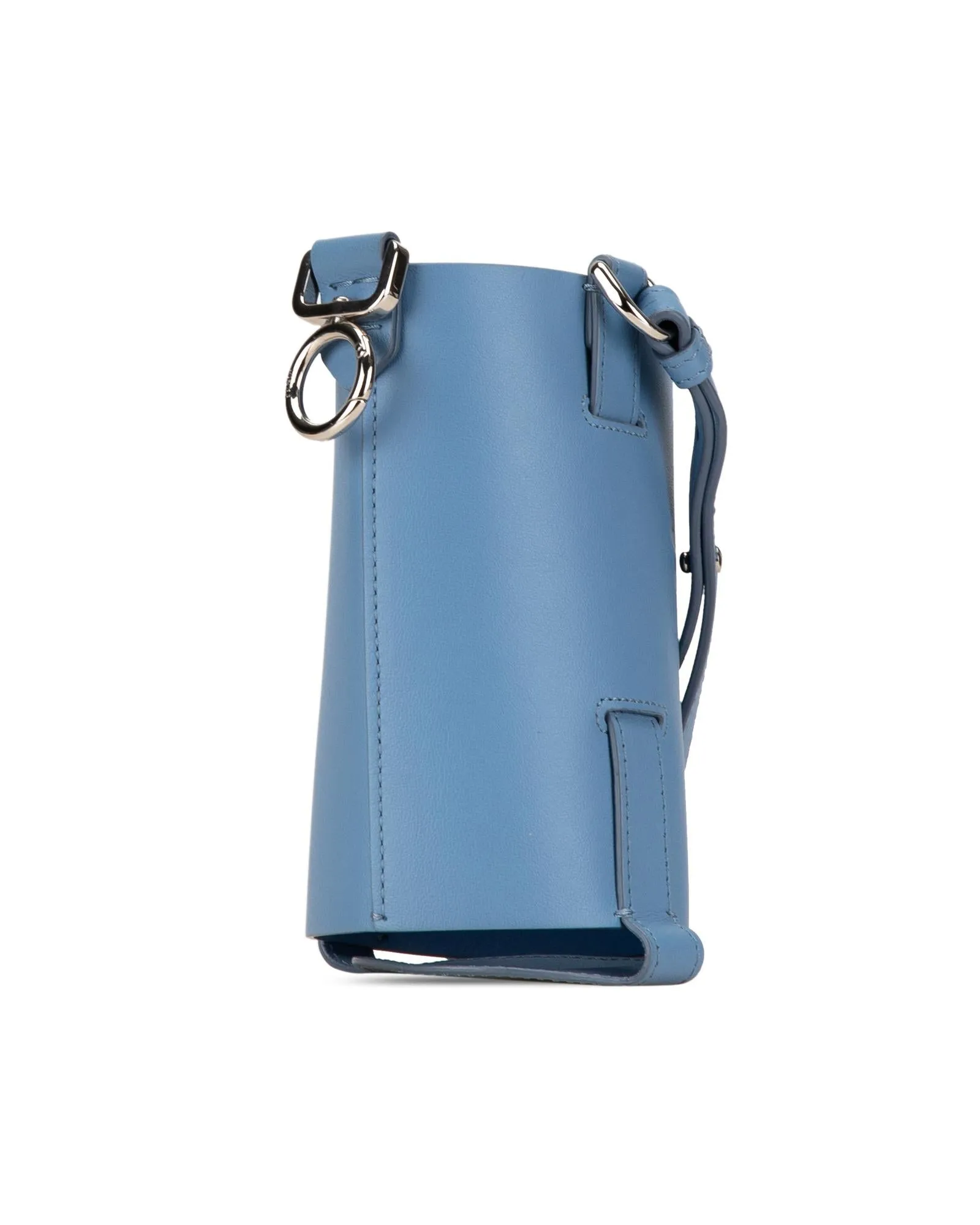 Leather Bottle Holder with Adjustable Strap