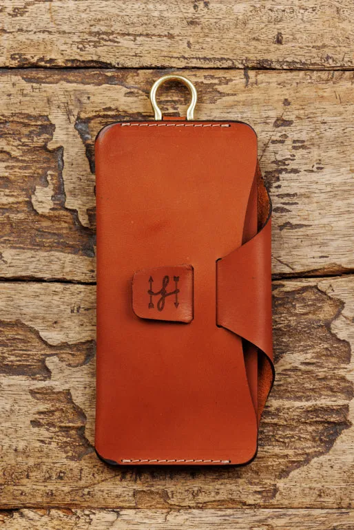 Leather EDC iPhone Wallet