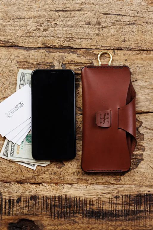 Leather EDC iPhone Wallet