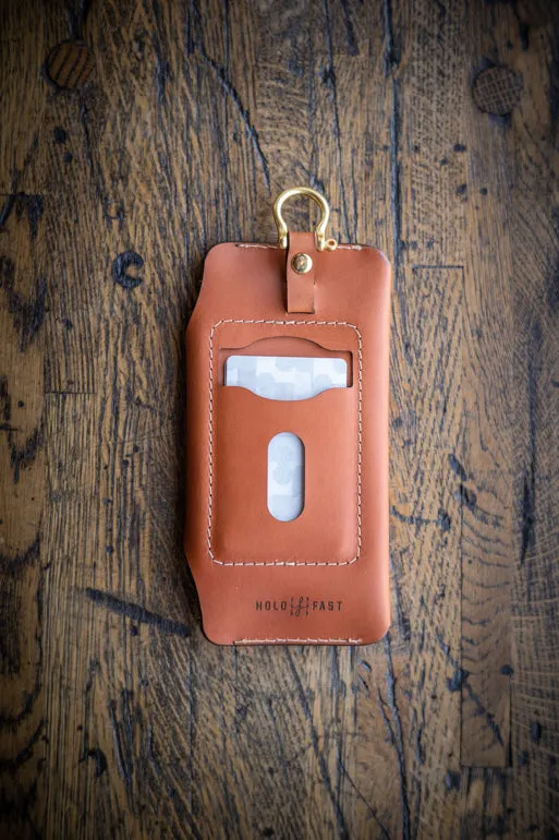 Leather EDC iPhone Wallet